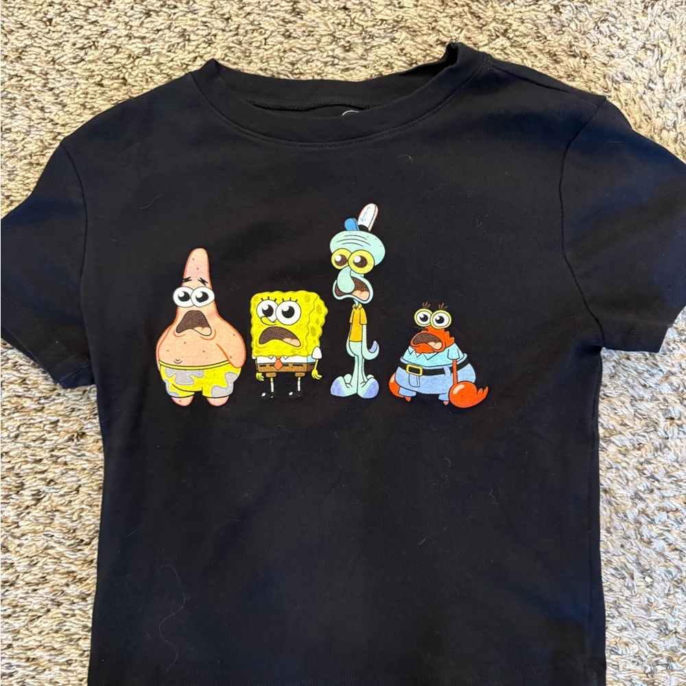 SpongeBob SquarePants Navy Blue T-Shirt